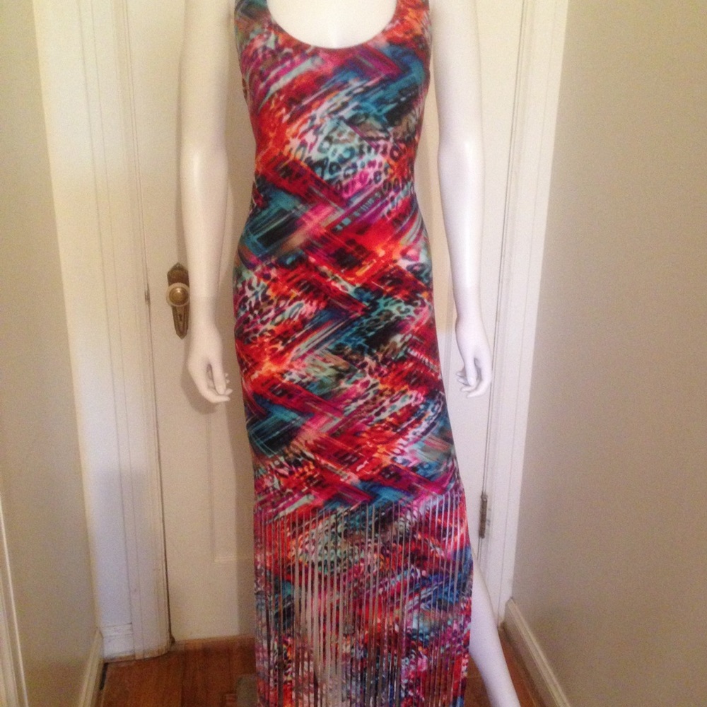 STILLETTOS Fringe Dress